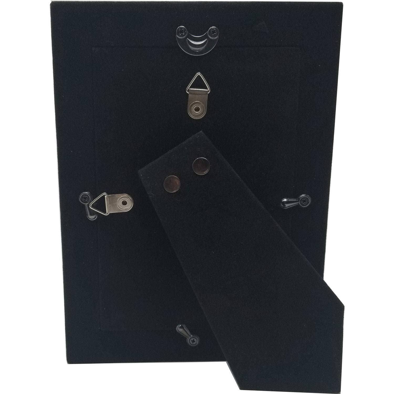 Personalized Add Your Custom Text Engraved Anodized Aluminum Hanging/Tabletop Personlized Group Family Photo Picture Frame